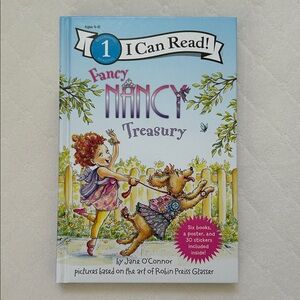 Fancy Nancy Treasury 6 Books in One with Stickers Poster | Level 1